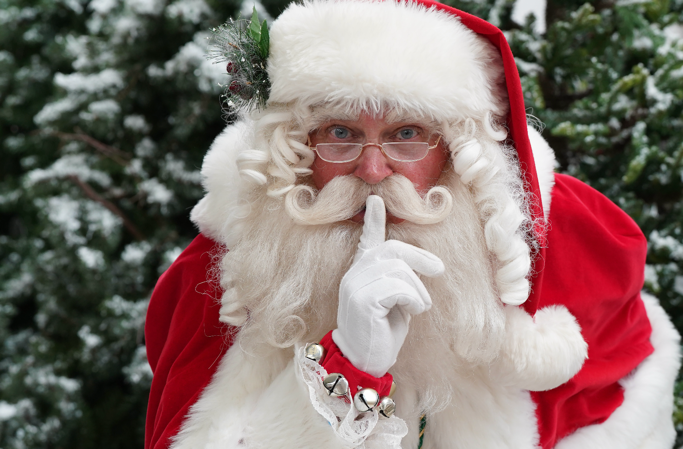 Santa at Dobbies