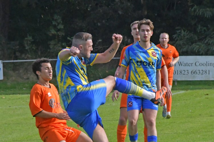 Action from Paulton's game at Wellington