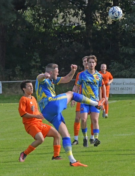 Action from Paulton's game at Wellington
