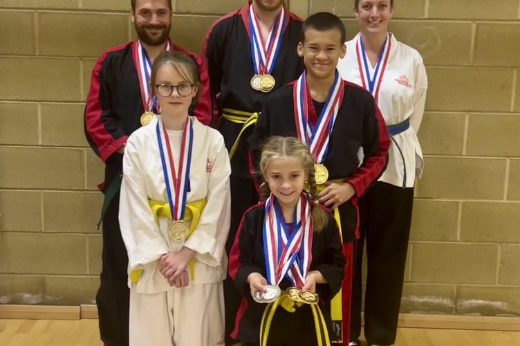 Midsomer Norton TAGB medal winners