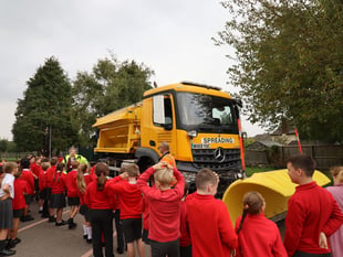 Saltford pupils provided road safety information and tips by council