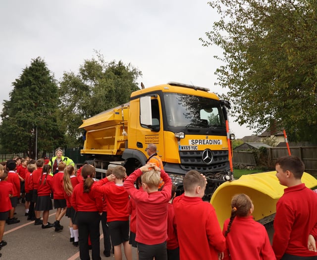 Saltford pupils provided road safety information and tips by council