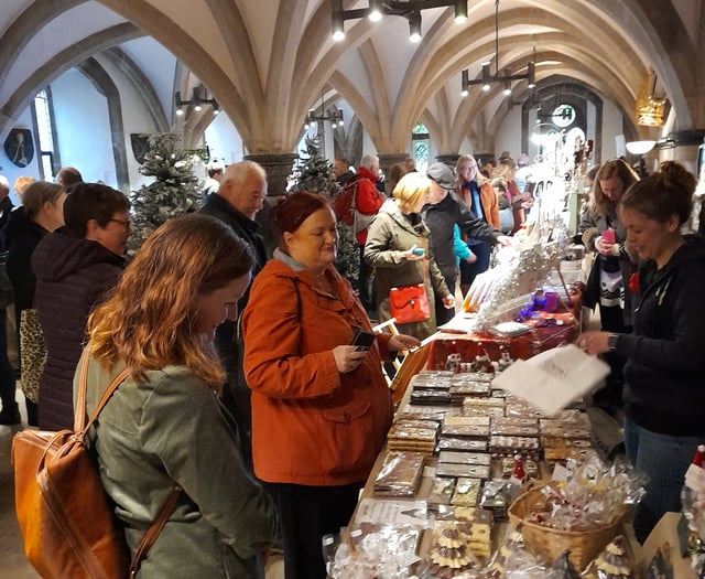 Handmade crafts and live music at The Bishop’s Palace Christmas Market
