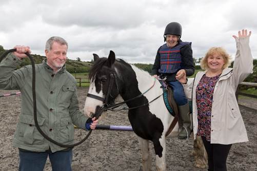 Care home helps resident reconnect with her love for horse riding