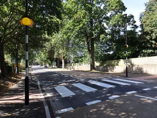 Work completed on new zebra crossing outside Bathwick primary school