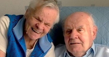 Siblings in 80s 'go full circle' and live 'next door' in care home