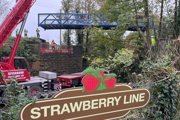 Strawberry Line bridge