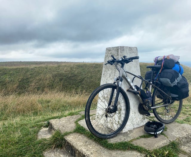 Bike ride raises over £1,000 for charity to save Britain's rainforests