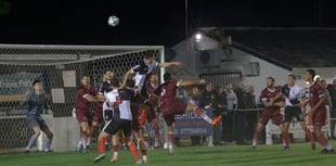 Paulton Rovers concede four to Shepton Mallet in Les Philips Cup