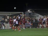 Paulton Rovers concede four to Shepton Mallet in Les Philips Cup