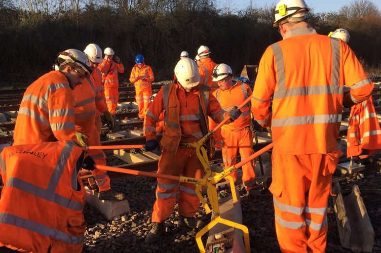 Rail services between Bath and Westbury will be disrupted due to improvement works, with replacement buses in place.