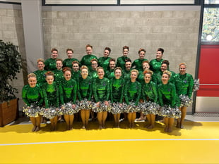 Fundraising event sees man swim 25 kilometres for baton twirling team