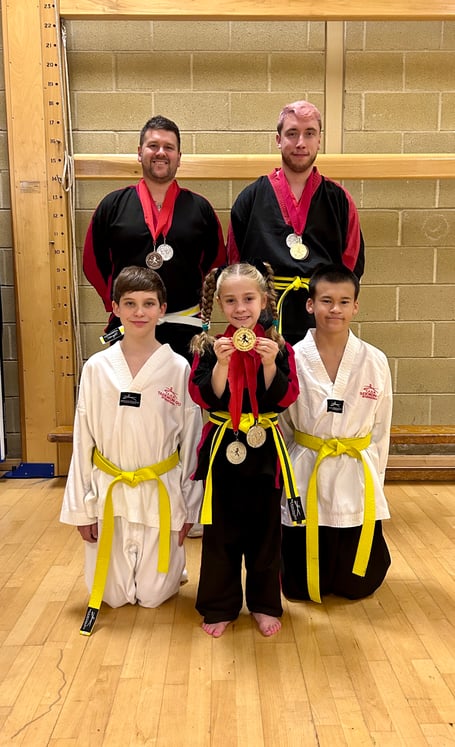 Midsomer Norton Tae Kwon-Do medal winners