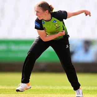 Right arm spinner Chloe Skelton