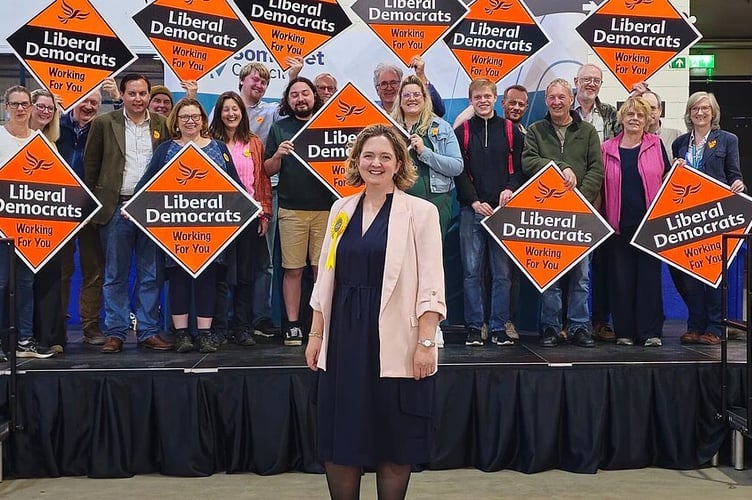 Anna Sabine, Liberal Democrat MP for Frome and East Somerset (Picture: Frome and East Somerset Liberal Democrats)