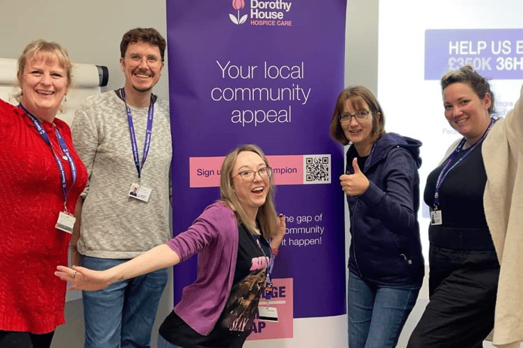 Dorothy House surpasses fundraising goal, raising £370,000 for hospice care.