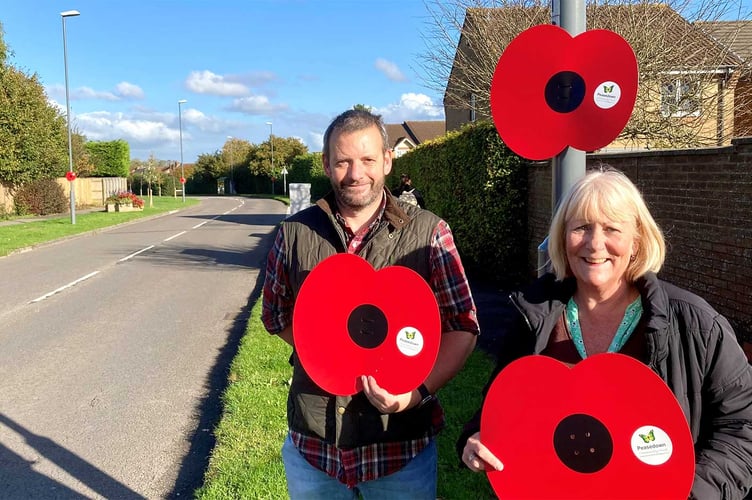 As a result of discussions and behind-the-scenes efforts by local residents and Councillor Gavin Heathcote, the poppies will be reinstated. The