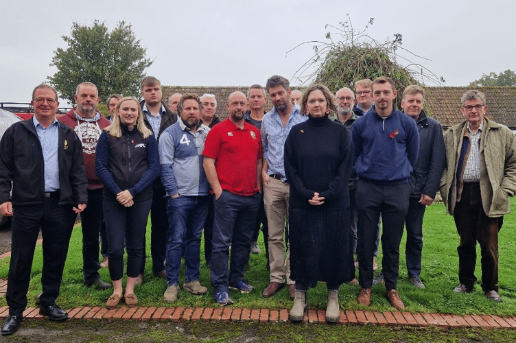 Local MP Anna Sabine met with members of the National Farmers Union (NFU)