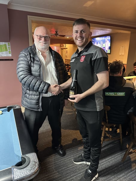 Will Hailston was Man of the Match