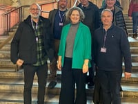 Somerset MP meets farmers during protests against 'family farm tax'