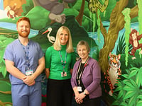 Three hospital departments refurbished to support younger patients