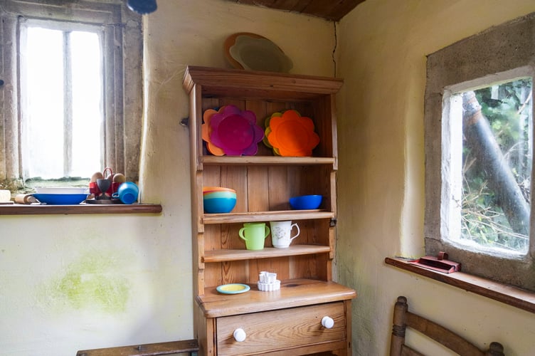 Ruthâs Cottage. Release date November 25 2024. A couple who bought a cottage for Â£1K have turned it into the ultimate playground for their grandkids - including three life-size playhouses. Alban, 86, and Angela Bunting, 82, moved from Hertfordshire to Binegar in Somerset in 1964 - after buying the 17th Century derelict property for Â£1,250.  The pair moved their lives from Hertfordshire to the small village and Alban skillfully renovated the falling down home - now called Spindle Cottage. But when Alban was told him and his wife were going to be grandparents he decided to design and build three playhouses for their much-loved grandchildren.  The first creation was a cottage in Gothic style built for Ruth in 2002 - with a spiral black staircase inside.
