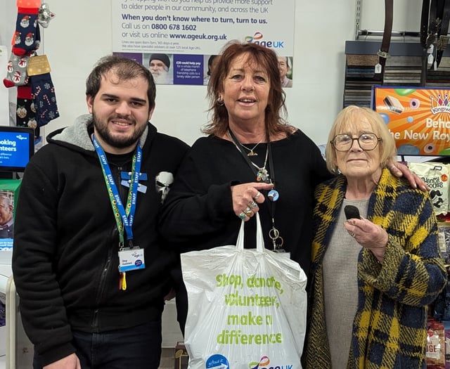 Serious meaning behind Age UK coal giveaway this Christmas