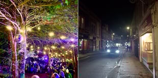 "Woeful" Christmas lights in Somerset town centre create tension