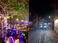 "Woeful" Christmas lights in Somerset town centre create tension