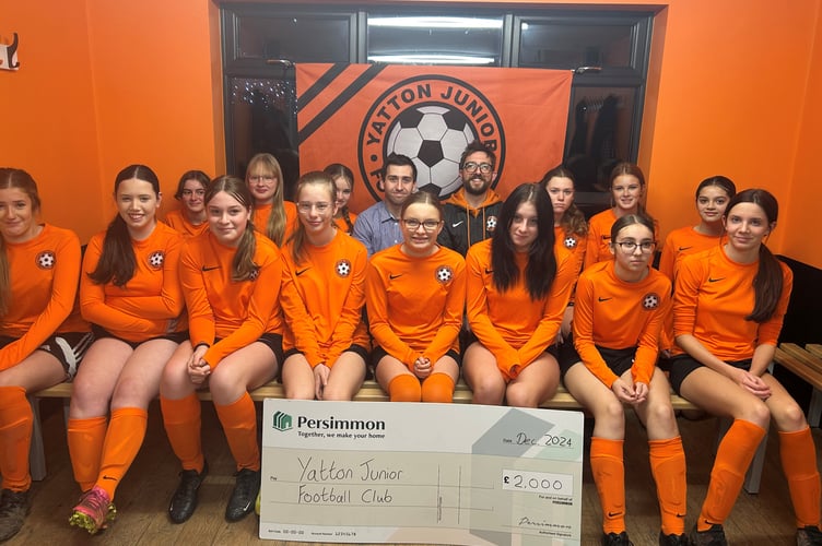 Yatton Junior Football Club players