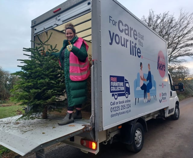 Dorothy House announce ninth consecutive 'tree-cycling' scheme