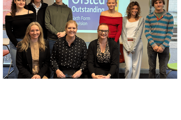 Students and staff at MSN Sixth Form celebrate their ‘outstanding’ Ofsted rating, recognising their hard work, dedication, and exceptional academic achievements.