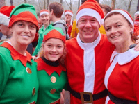 Festive park run held by Tom Huyton Park