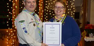 Radstock scout leader receives highest award