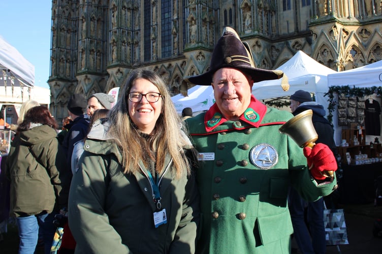 The Wells Christmas Market has become an annual tradition in the city, drawing visitors from across Somerset and further. 