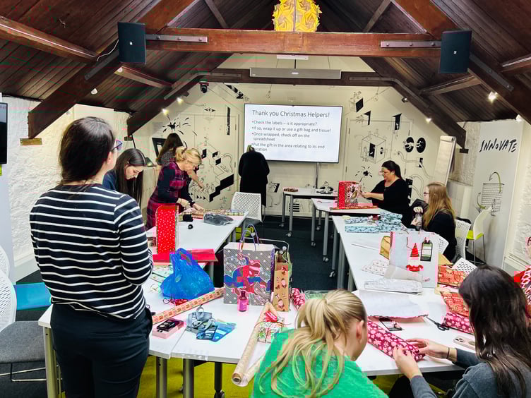 Curo colleagues organise the Gifts for Good scheme, ensuring personalised presents bring festive cheer to residents in temporary accommodation.