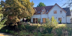 4 bedroom property with riverside views available for £595,000