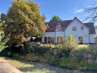 4 bedroom property with riverside views available for £595,000