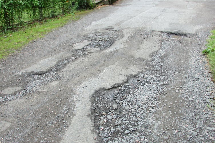 An additional £12m will be given to Somerset Council to fix potholes across the county