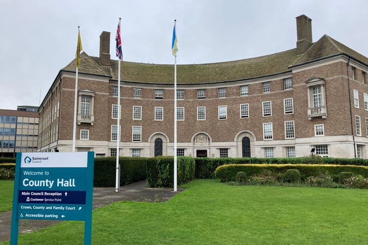 Somerset Council_'s headquarters at County Hall on The Crescent in Taunton - Daniel Mumby - 310823 (3)