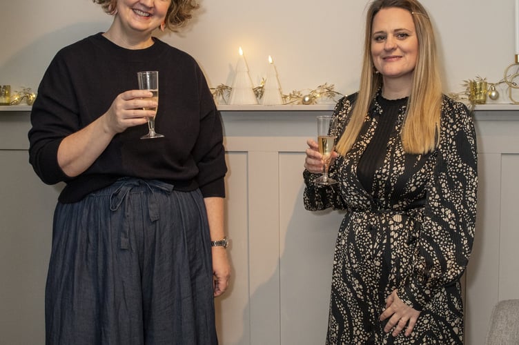 Anna Sabine Local MP for Frome & East Somerset & Chantelle Walmsley founder HeartTalks CIC