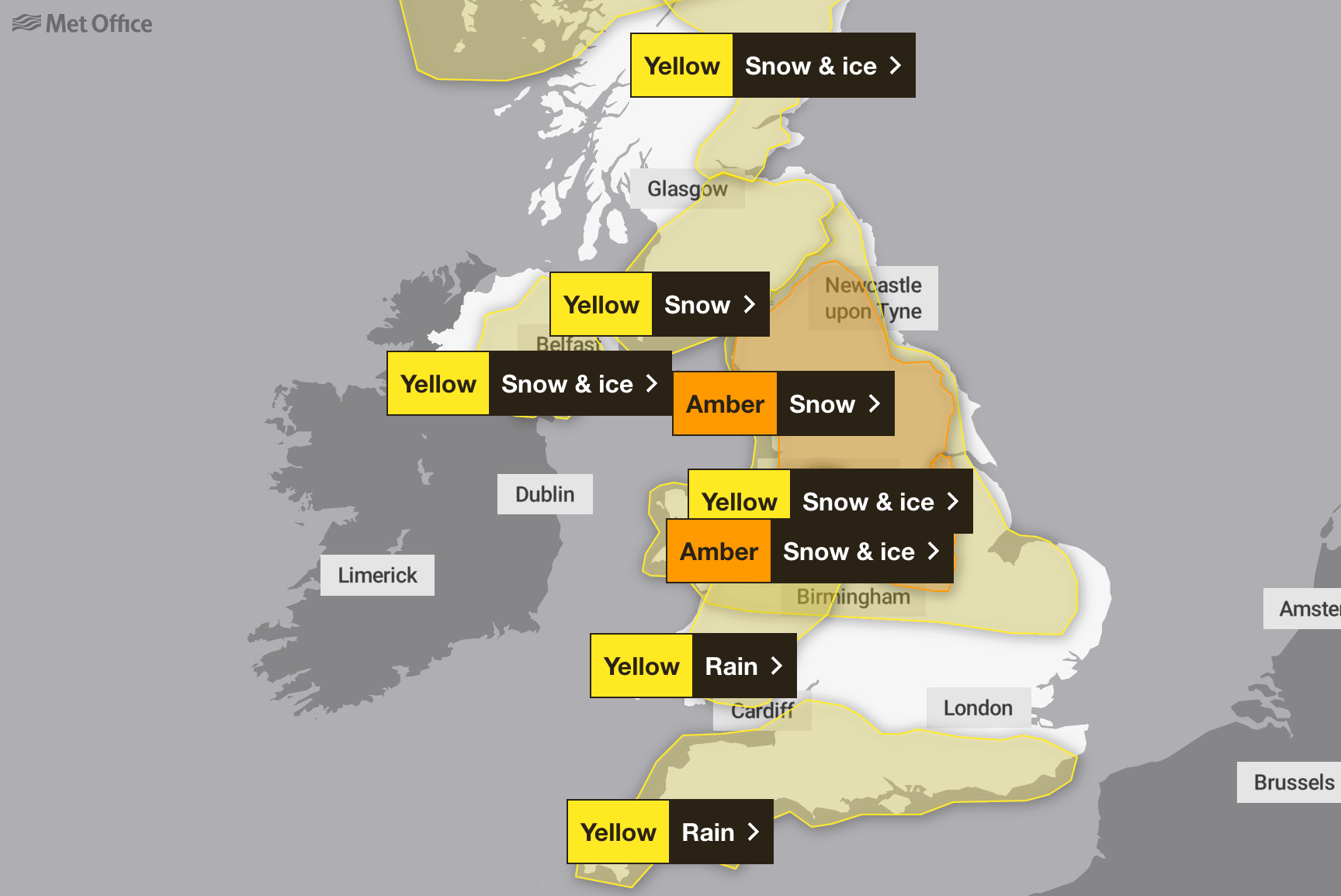 Met Office issues new weather warning for heavy rain | mnrjournal.co.uk