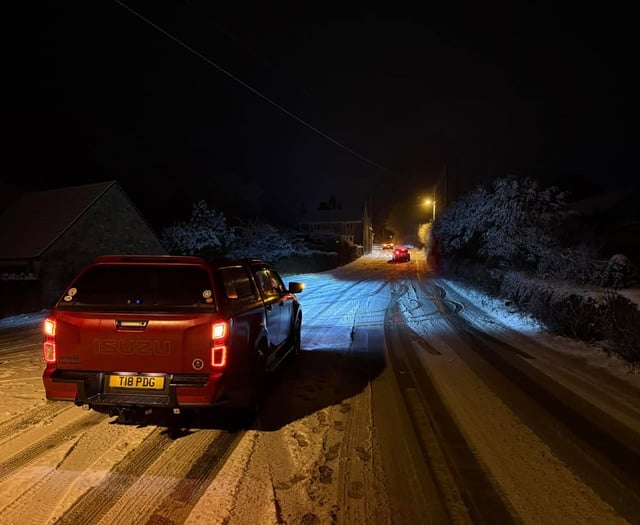 Atlantic front brings 'change' in weather and more snow for Somerset