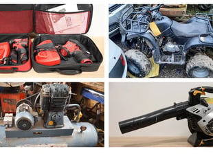 Police add suspected stolen tools and equipment to online gallery