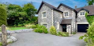 Charming four bedroom home featuring beautiful countryside views