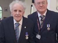 Former British Army corporal receives medals 73 years after service