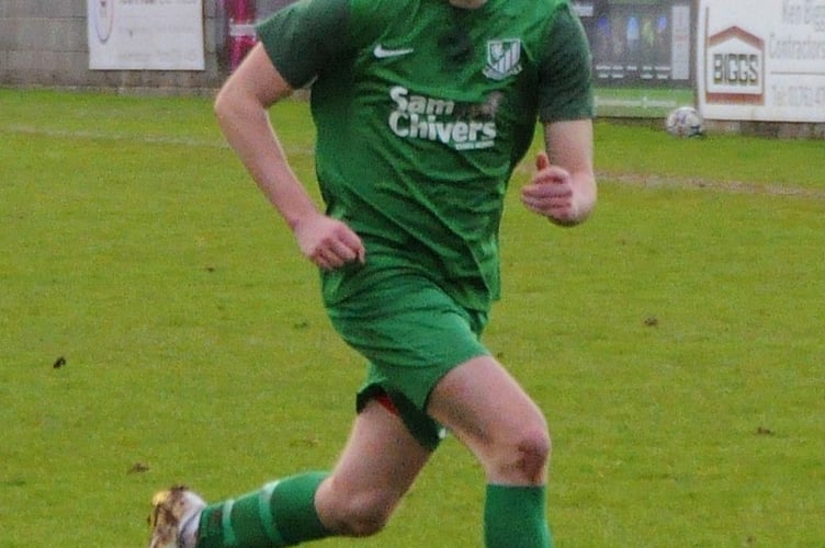 Joe Kemmary - on target with hat-trick