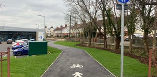 New section of Strawberry Line opens alongside expanded Lidl in Wells