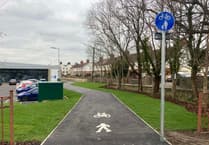 New section of Strawberry Line opens alongside expanded Lidl in Wells