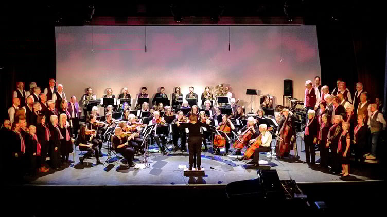 100 performers braved Storm Darragh to make this show a reality, playing to more than 200 people